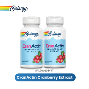 SOLARAY CRANACTIN AF EXTRACT 60 CAPS TWIN PACK (MAL20013644T)